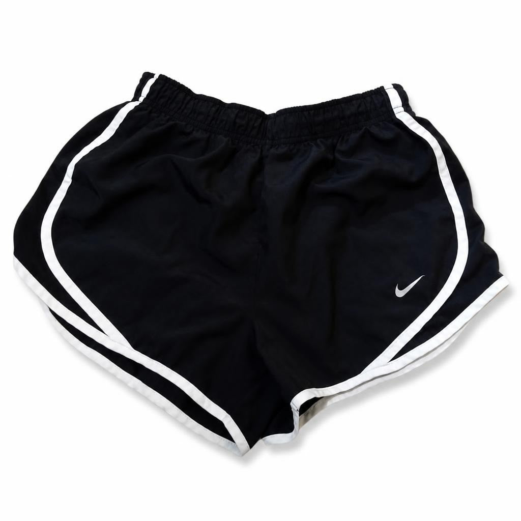 Nike Dri-fit Running Shorts Black/white - pre-loved at Why Go Less, Lebanon