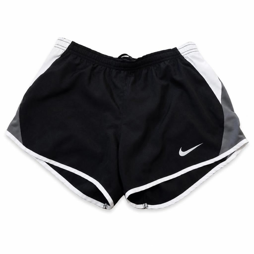 Nike Dri-fit Running Shorts Black/grey/white - pre-loved at Why Go Less, Lebanon