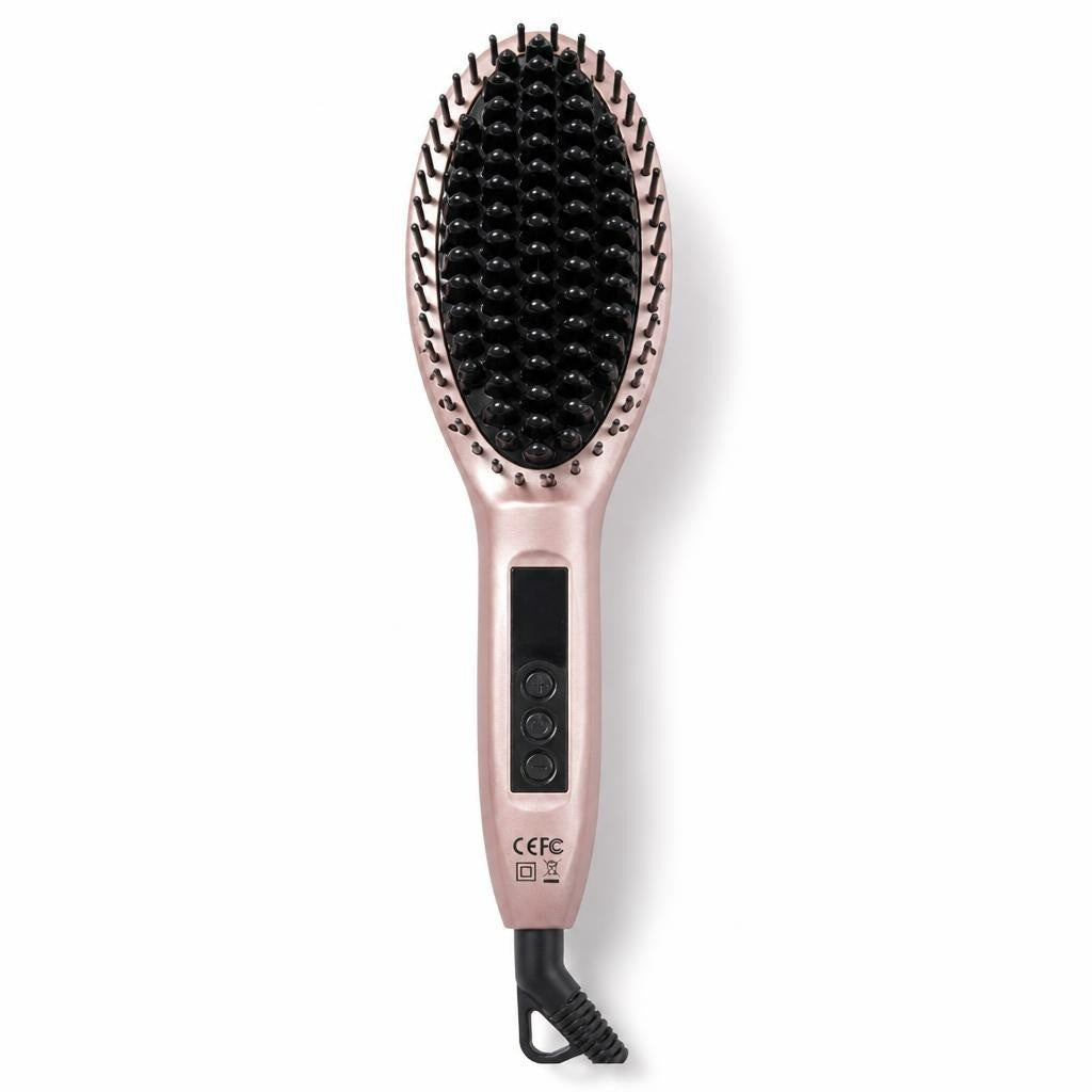 Electric Hair Straightening Brush with LCD Display - pre-loved at Why Go Less, Lebanon