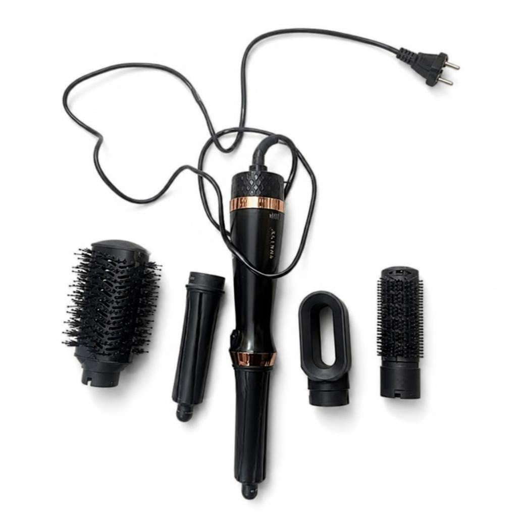 Mixxny Hot Air Brush Set Multi-attachment Black - pre-loved at Why Go Less, Lebanon