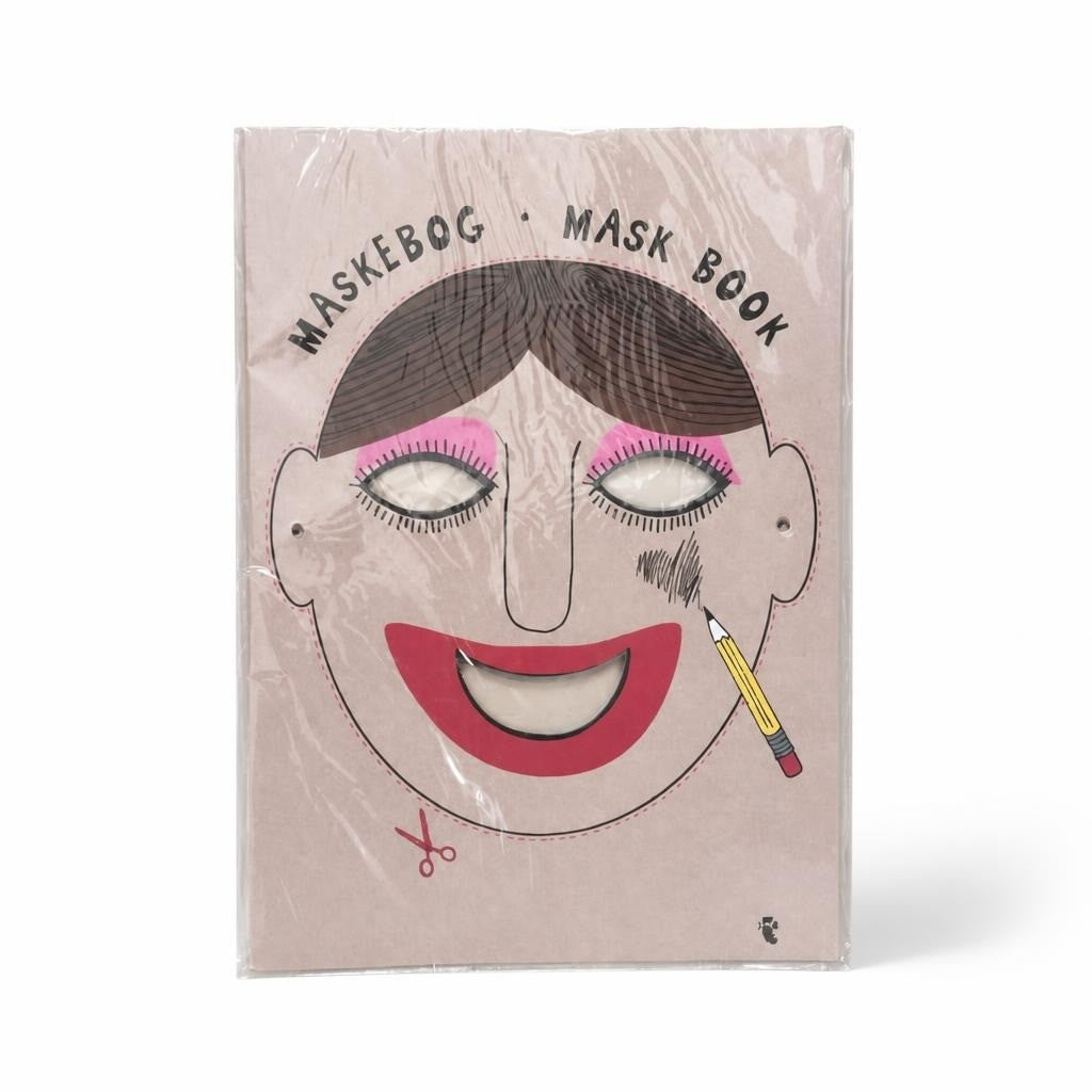 Maskebog Mask Book Illustrated Activity Book - pre-loved at Why Go Less, Lebanon