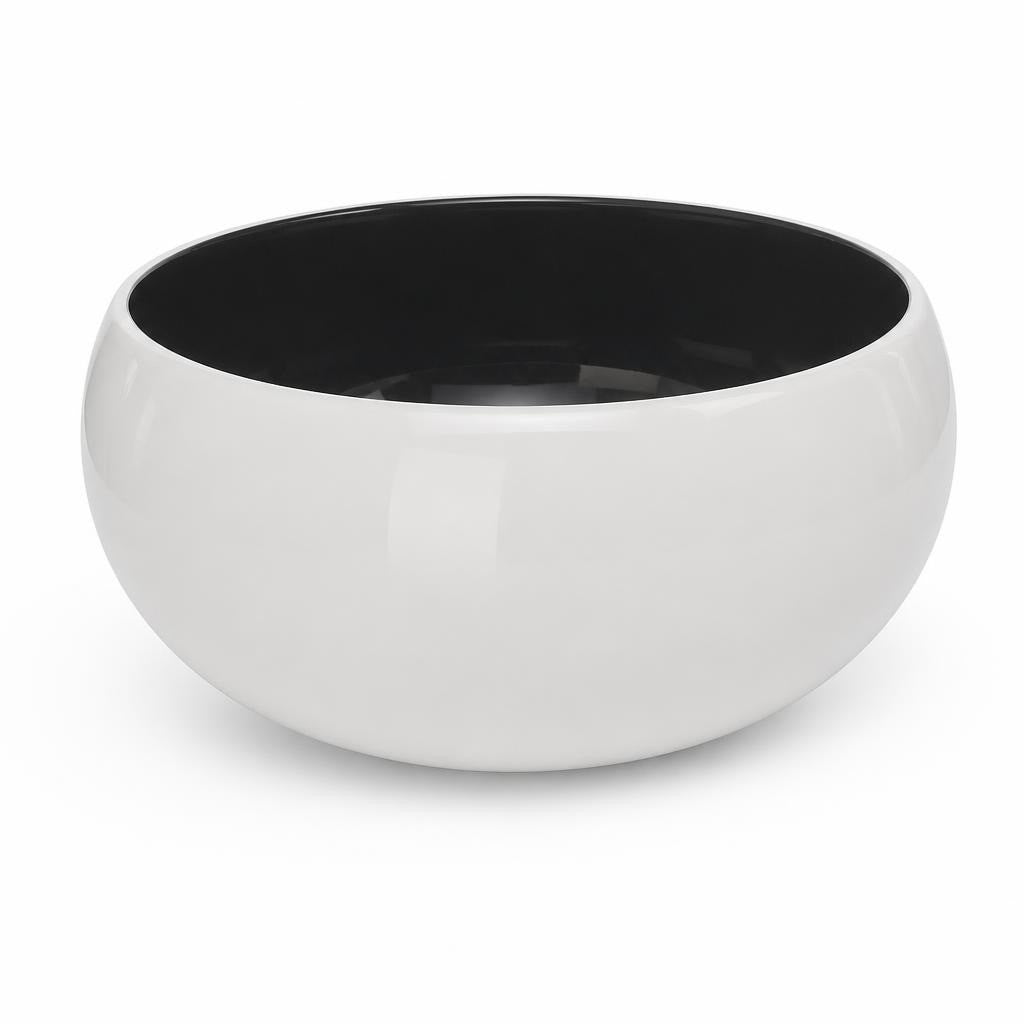 Modern Grey Glossy Decorative Bowl - pre-loved at Why Go Less, Lebanon