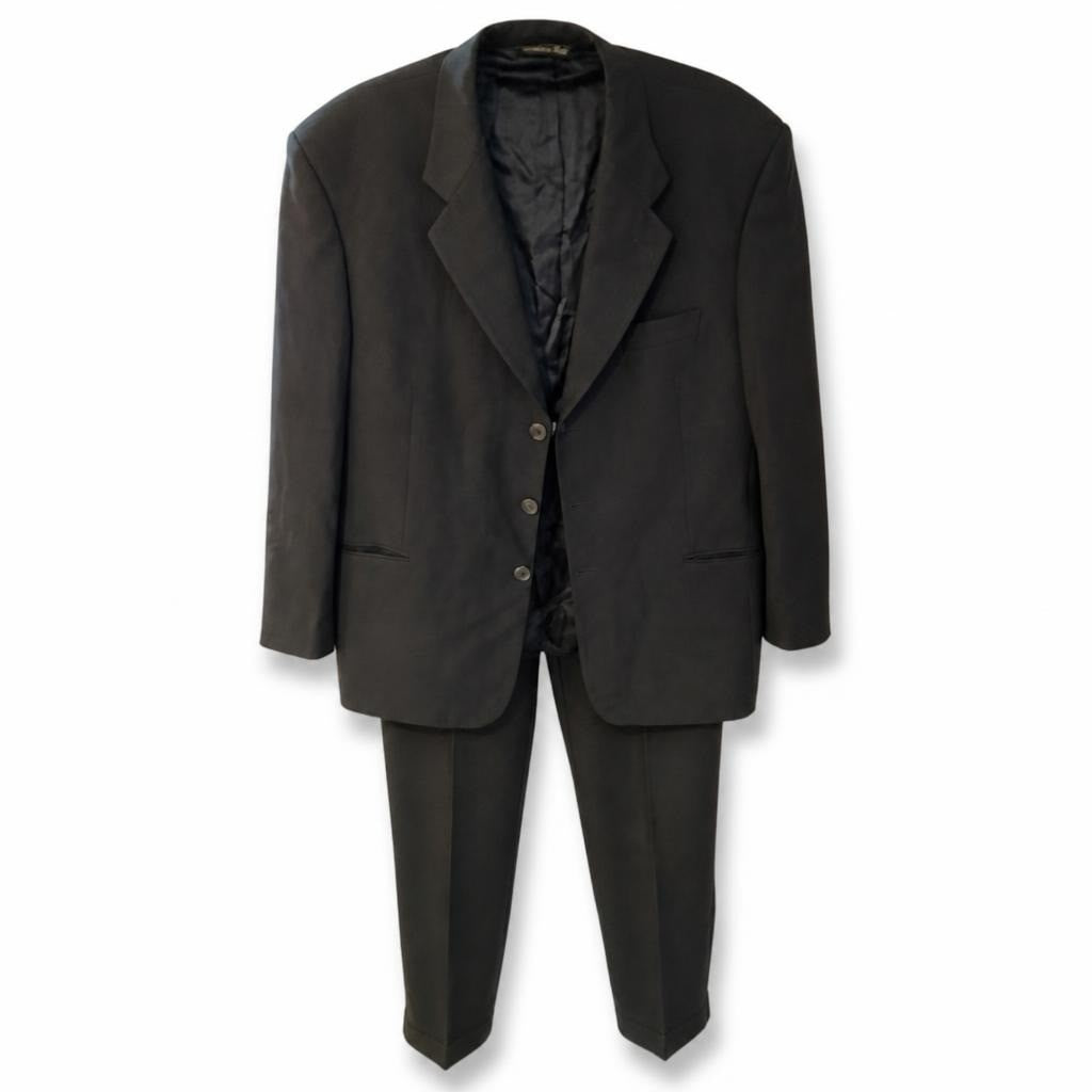 Dark Charcoal Formal Blazer Suit Jacket - pre-loved at Why Go Less, Lebanon