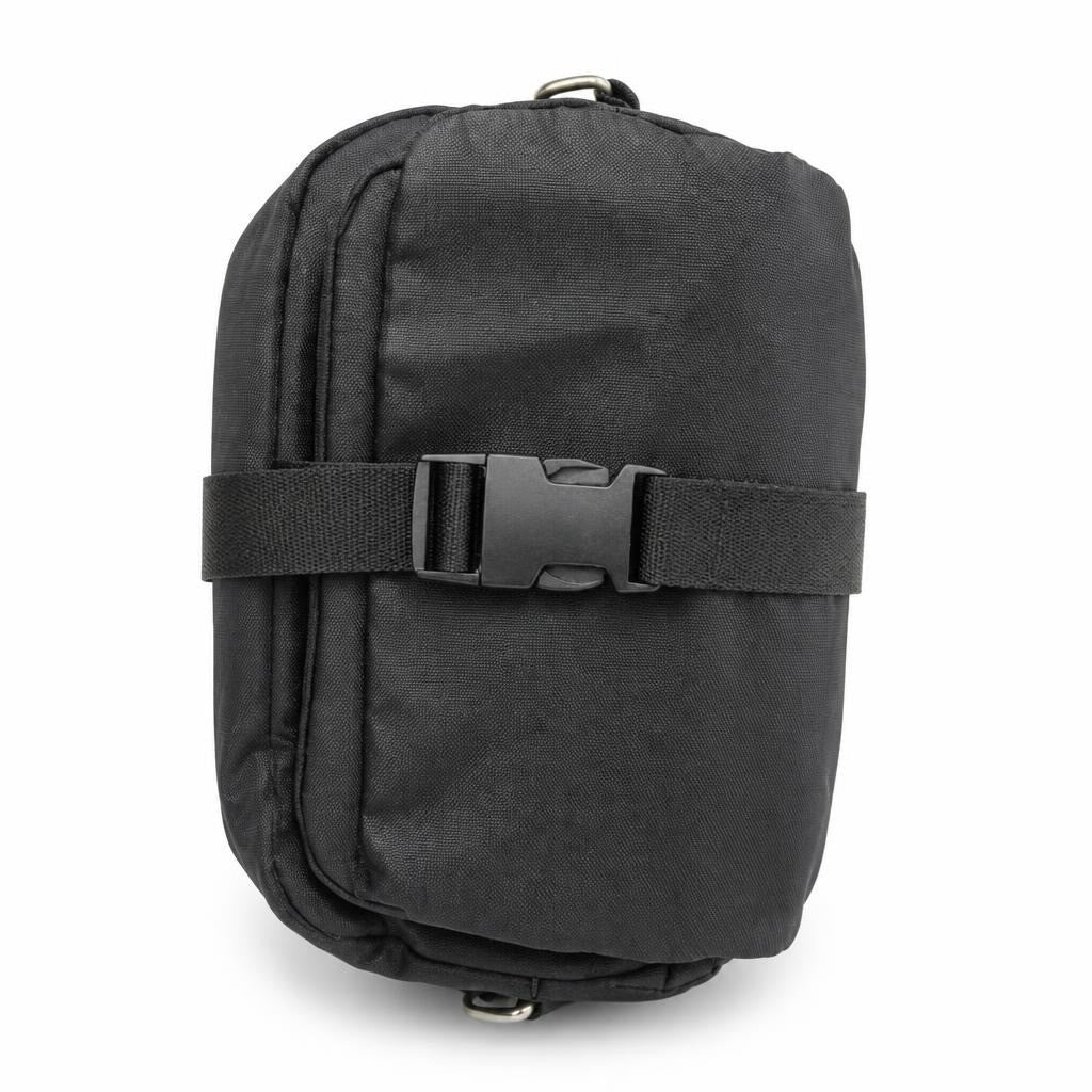 Black Compact Utility Shoulder/belt Bag - pre-loved at Why Go Less, Lebanon