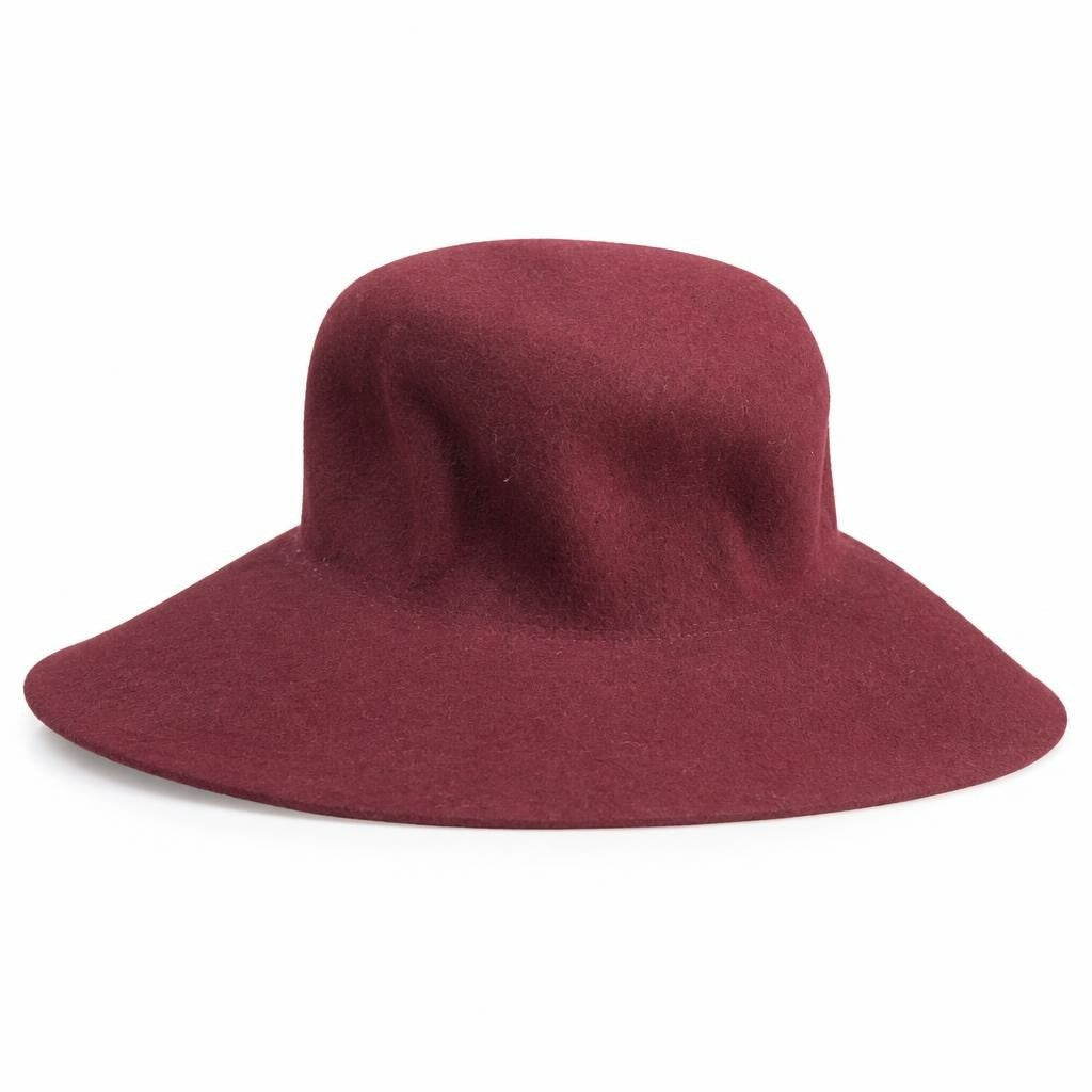 Scala Wool Floppy Hat Burgundy NWT - new at Why Go Less, Lebanon