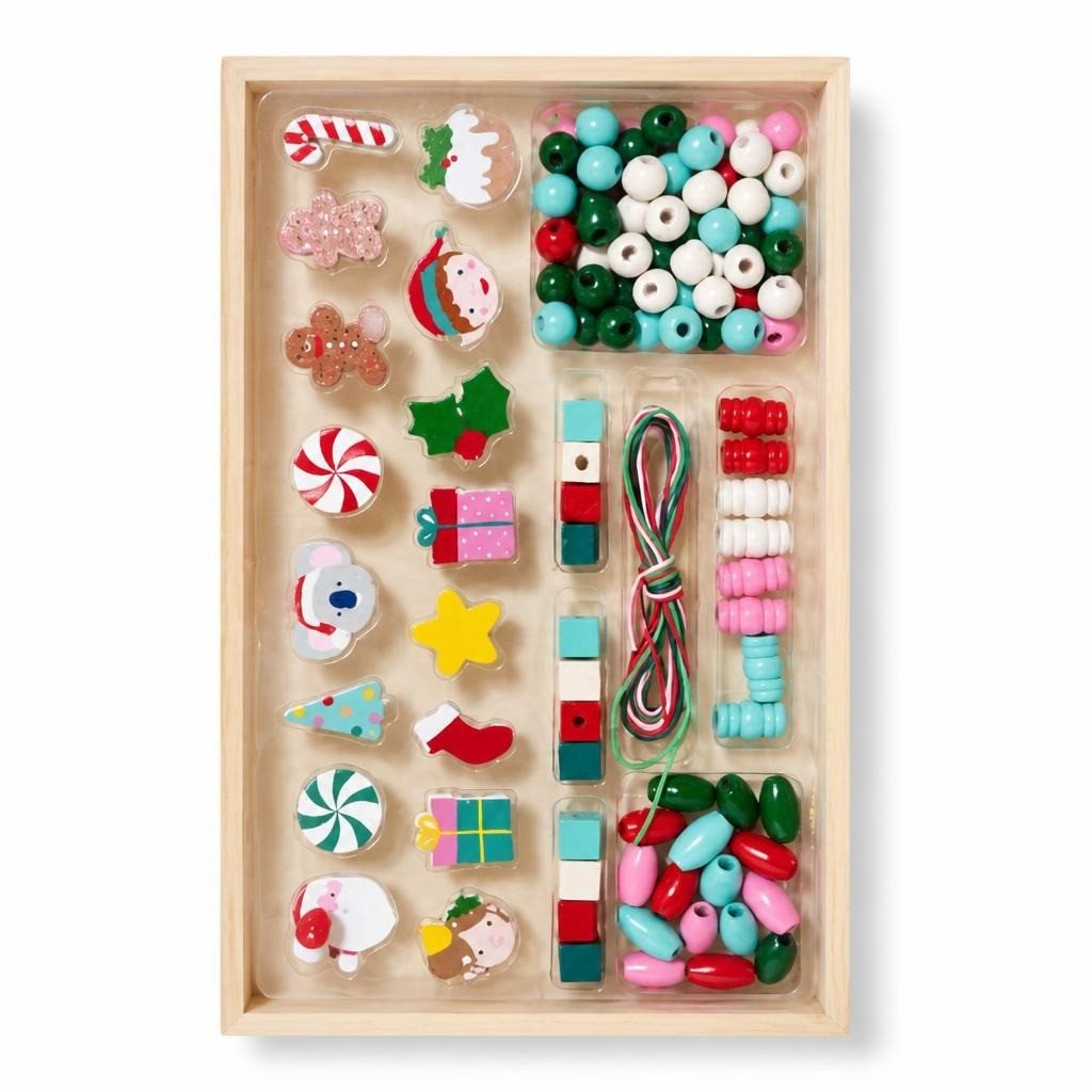 Christmas Bead Craft Kit, Multicolor, New in Box - new at Why Go Less, Lebanon