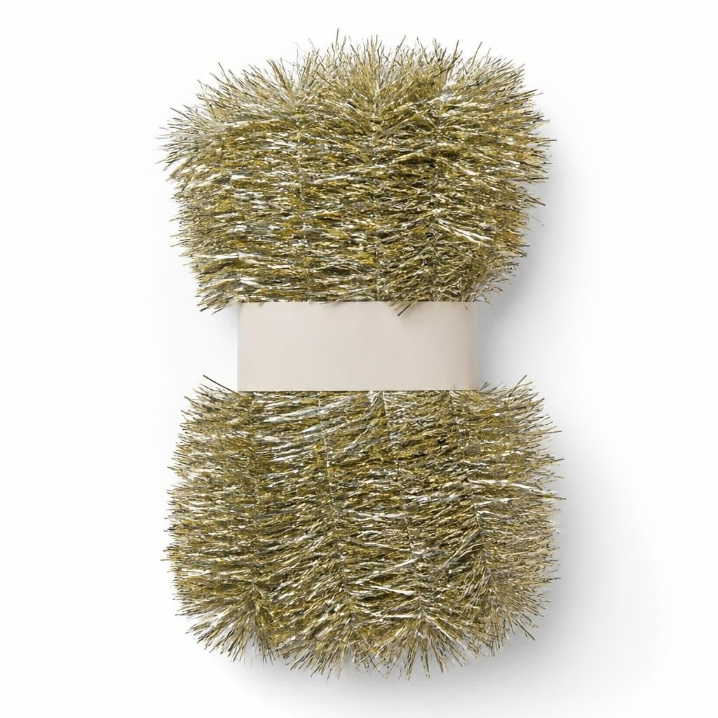 Anko Gold Tinsel Garland 6m Christmas - new at Why Go Less, Lebanon