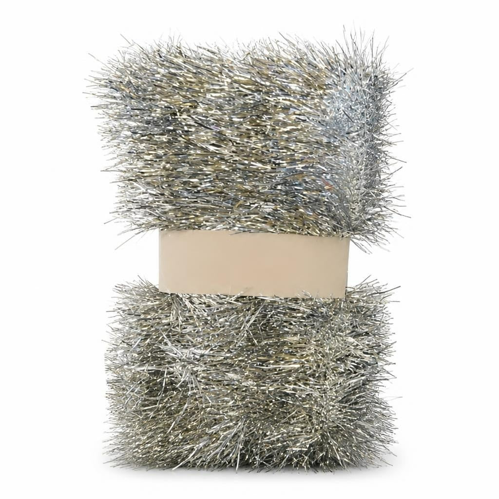 Anko Silver Tinsel Garland 6m Christmas - new at Why Go Less, Lebanon