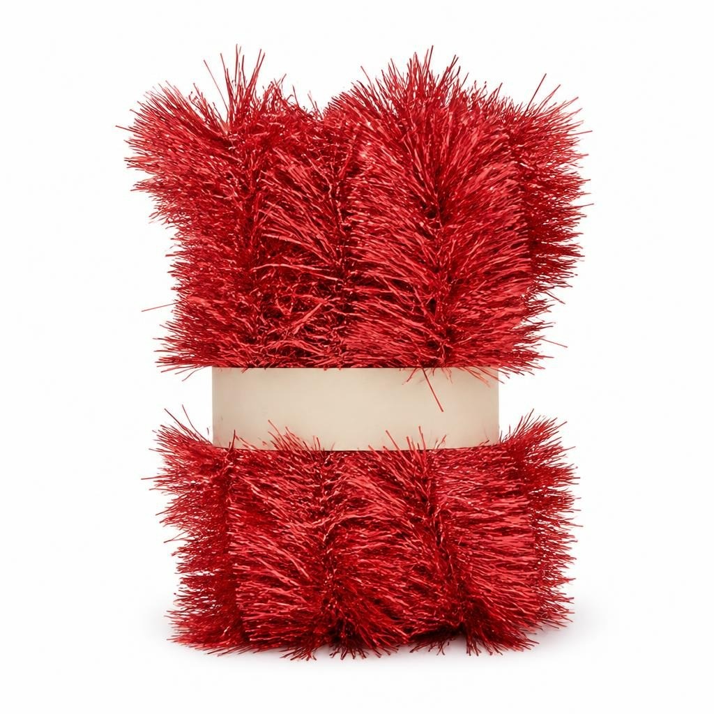 Anko Red Tinsel Garland 6m Christmas - new at Why Go Less, Lebanon
