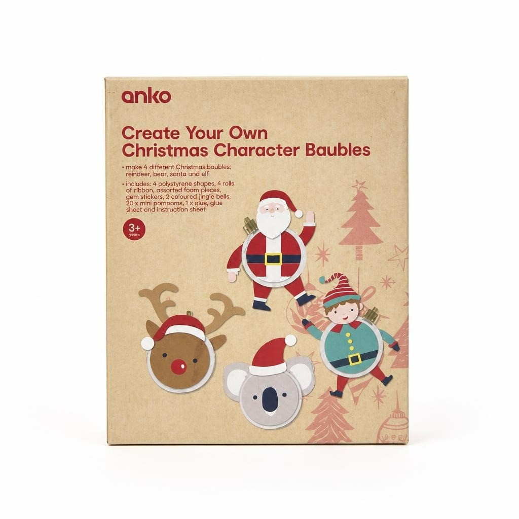 Anko Create Your Own Christmas Baubles Kit - new at Why Go Less, Lebanon