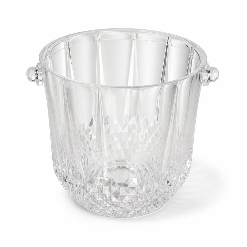 Crystal Cut Glass Ice Bucket with Handles - pre-loved at Why Go Less, Lebanon