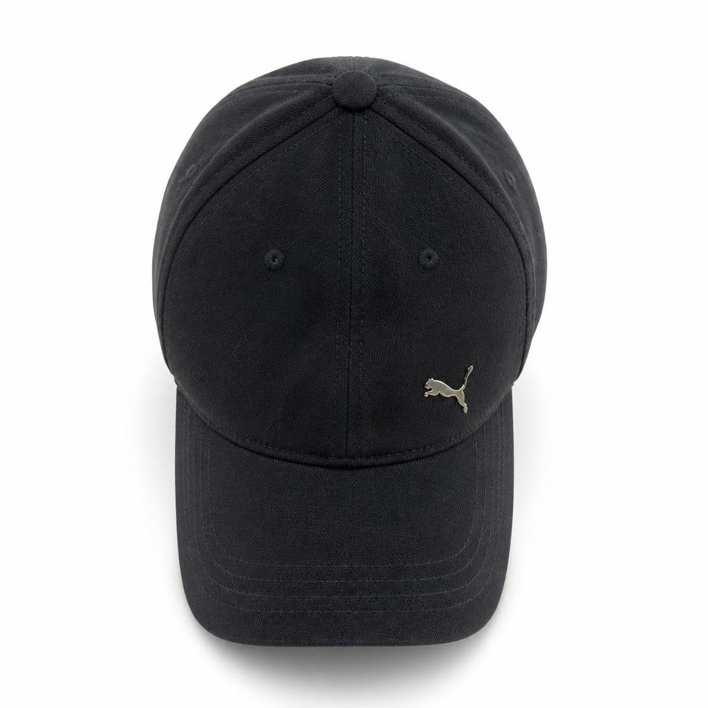 Puma Black Baseball Cap - pre-loved at Why Go Less, Lebanon