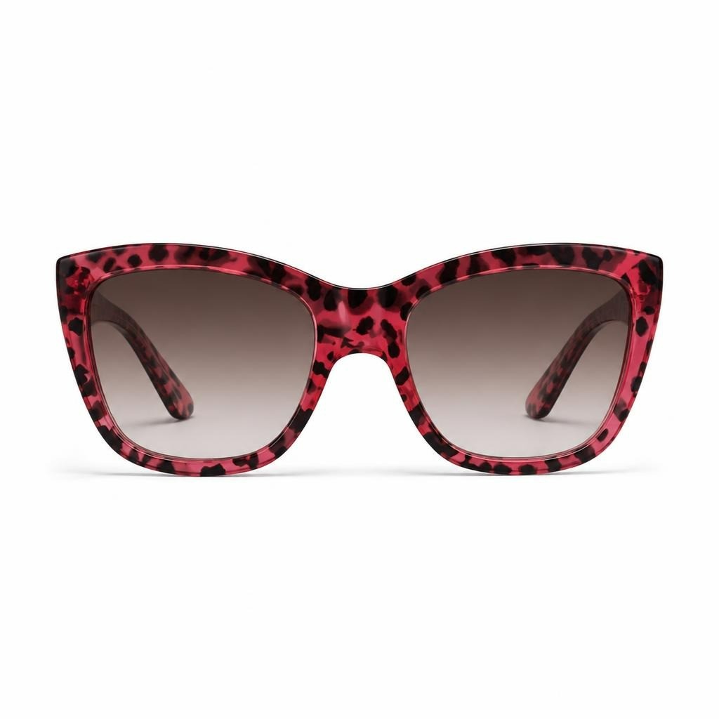 Dolce & Gabbana Pink Leopard Print Sunglasses - pre-loved at Why Go Less, Lebanon