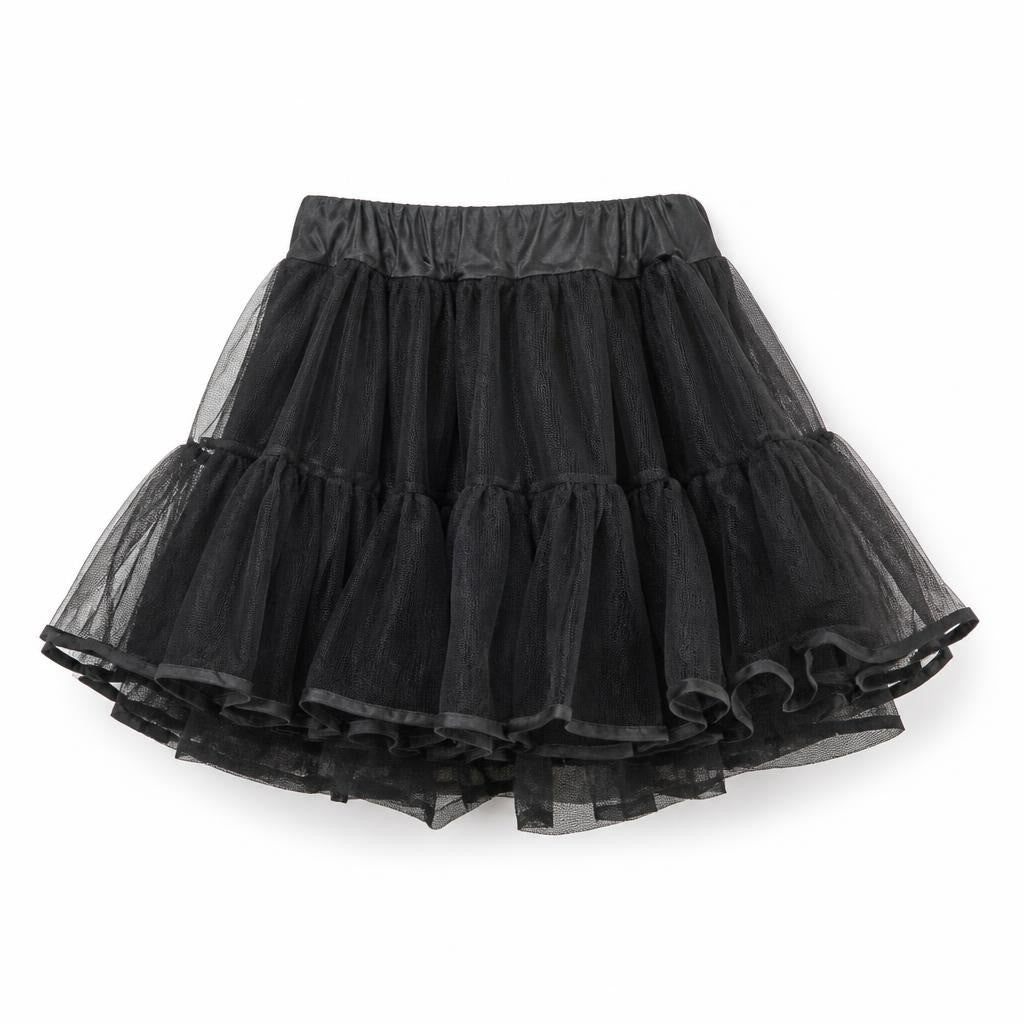 Black Tulle Layered Petticoat Skirt - pre-loved at Why Go Less, Lebanon