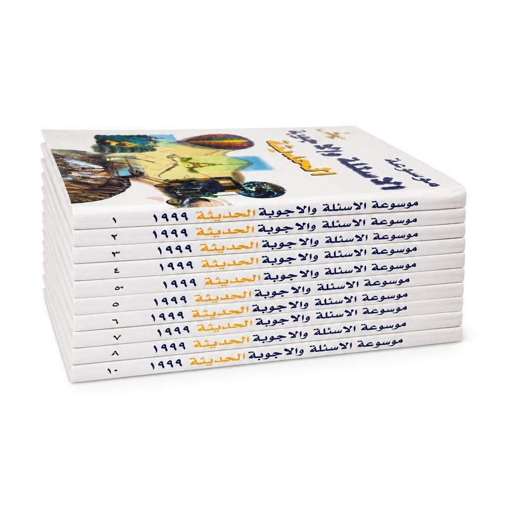 Arabic Q&A Encyclopedia 1999, Vol 1-11 Set - pre-loved at Why Go Less, Lebanon