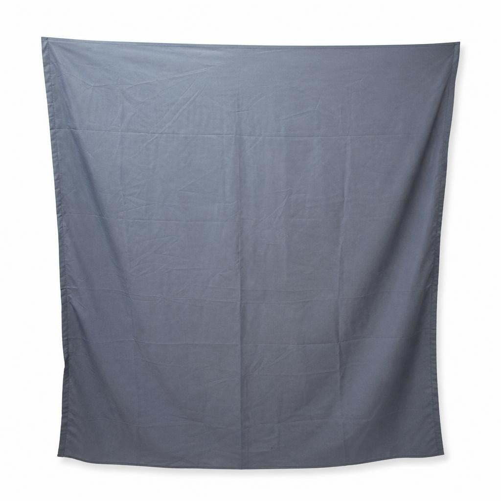 Large Dark Grey Fabric Sheet / Tablecloth - pre-loved at Why Go Less, Lebanon