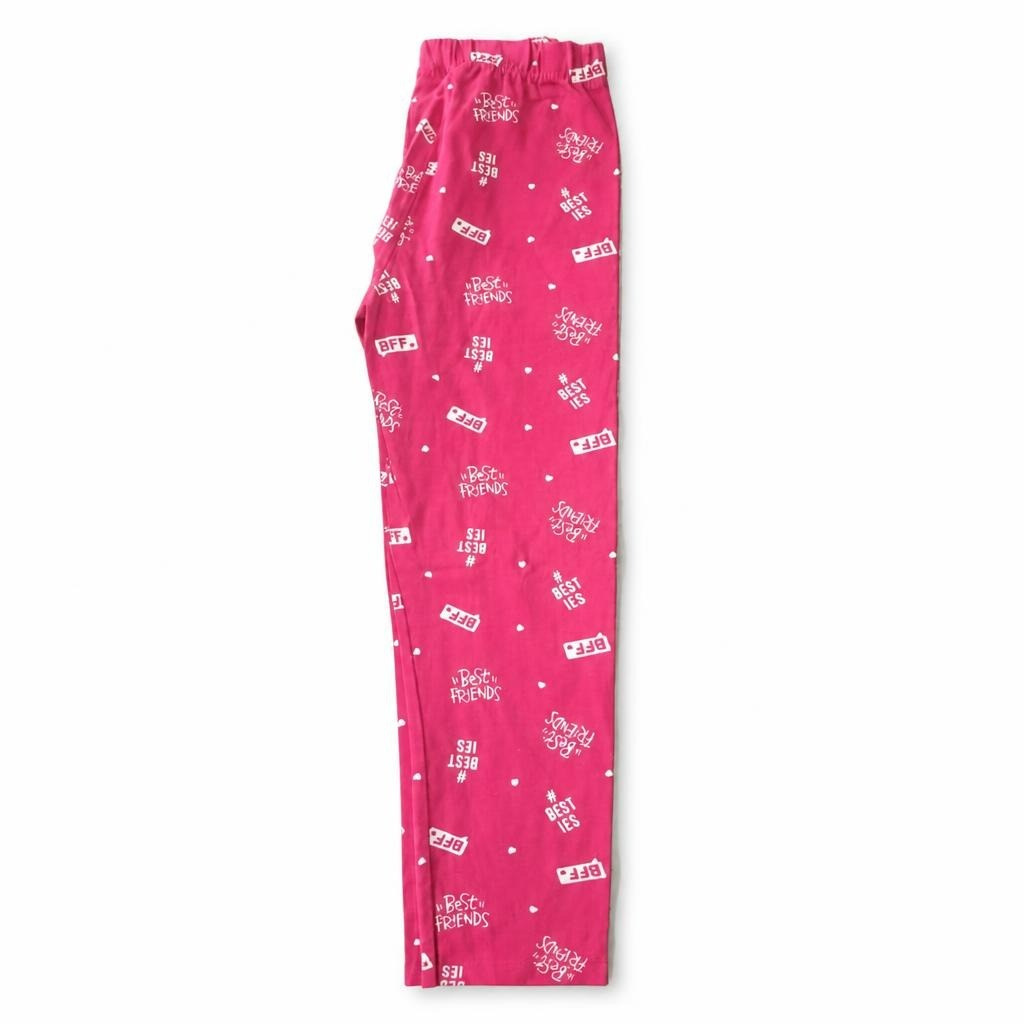 Best Friends BFF Pink Leggings Kids - pre-loved at Why Go Less, Lebanon
