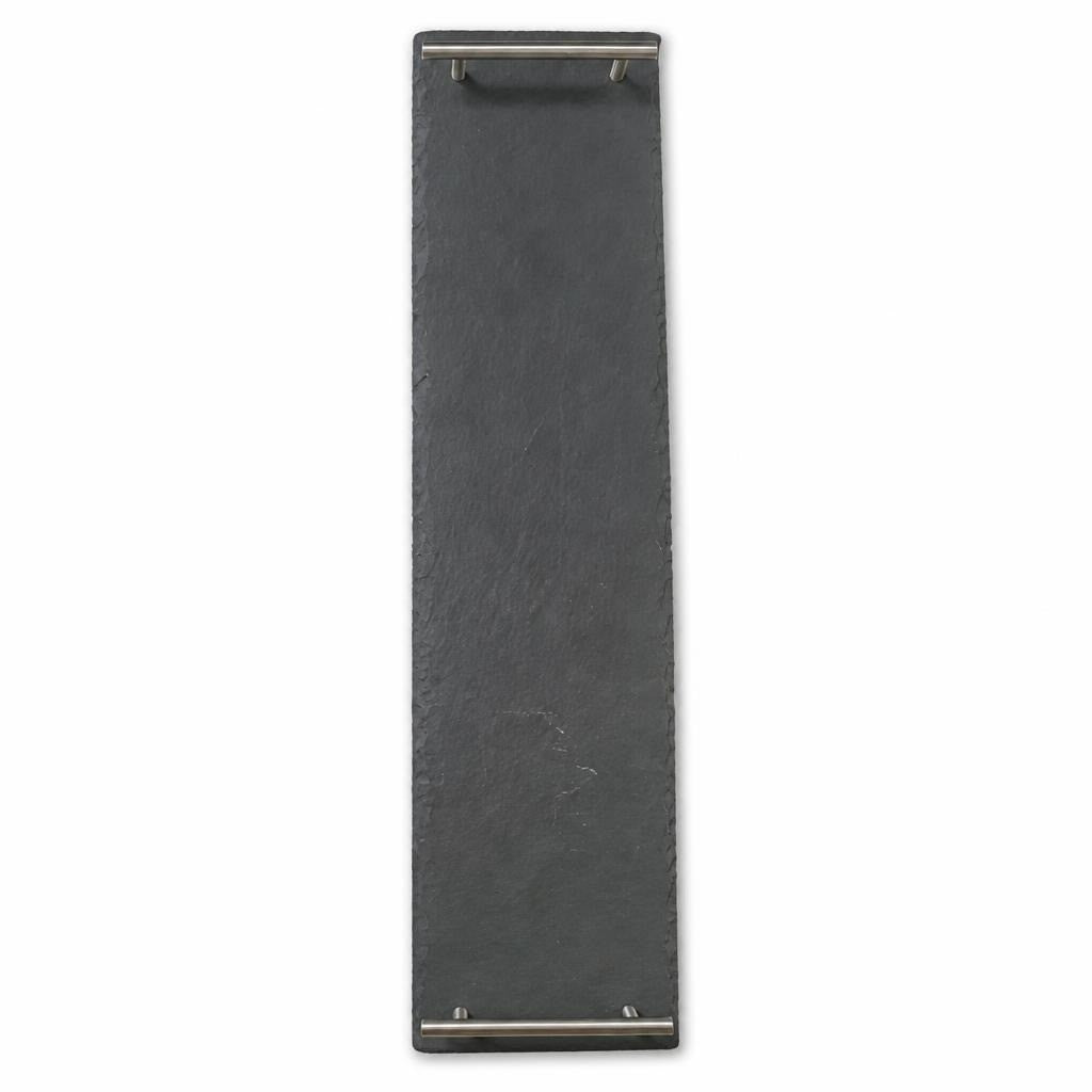 Slate Rectangular Serving Board, Dark Grey - pre-loved at Why Go Less, Lebanon