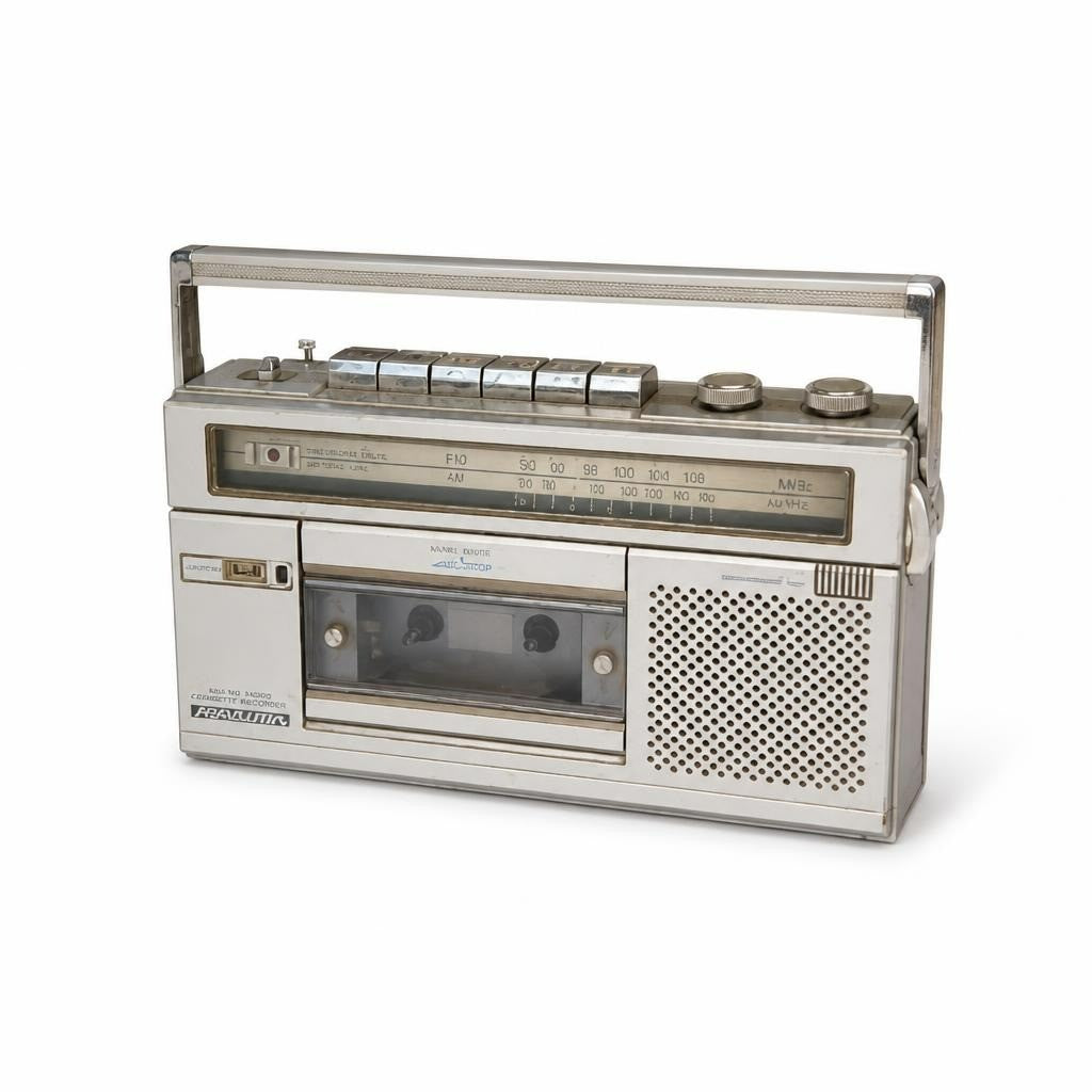 Panasonic Vintage Portable Radio Cassette Player - pre-loved at Why Go Less, Lebanon