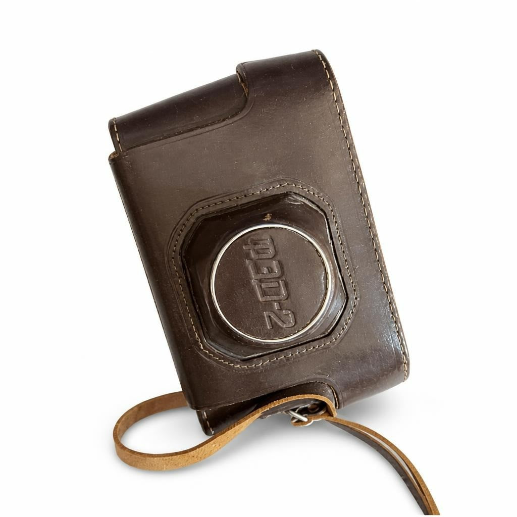 FED-2 Soviet Vintage Camera in Leather Case - pre-loved at Why Go Less, Lebanon