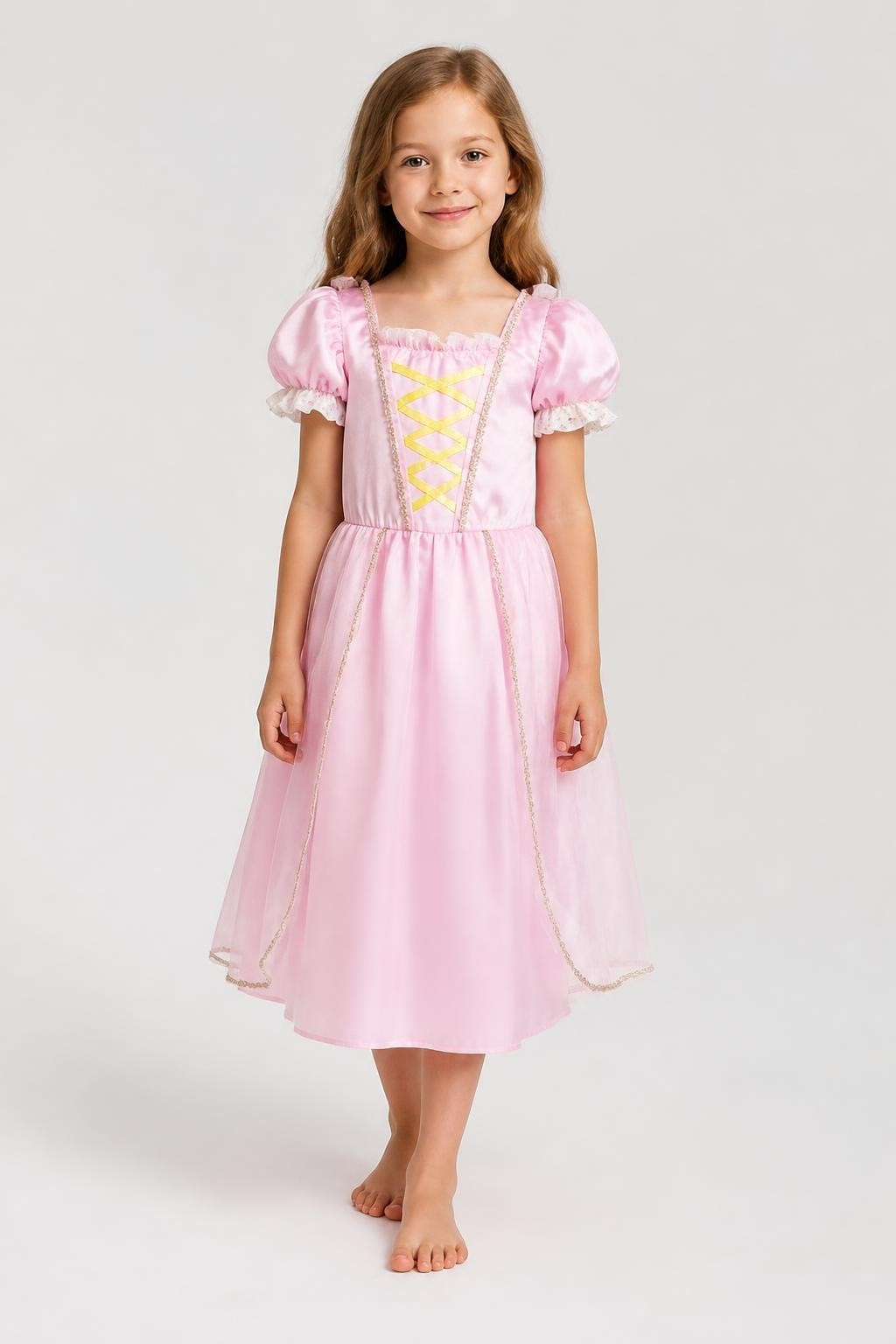 Pink Fairy-tale Costume Dress with Tulle & Ribbon - pre-loved at Why Go Less, Lebanon