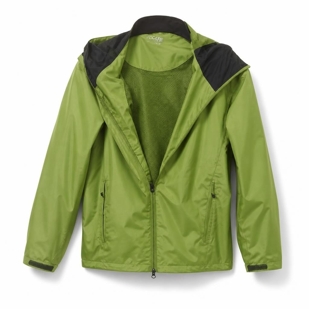 Nike Green Windbreaker Jacket, Mesh Lining - pre-loved at Why Go Less, Lebanon