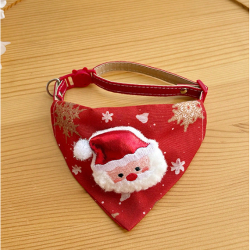 Christmas Pet Bandana Collar Festive Neck Scarf for Cats and Dogs - Digollo at Why Go Less, Lebanon (2)