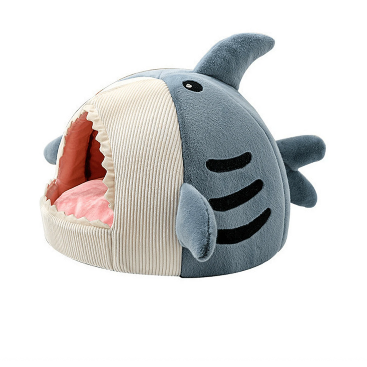 Soft & Warm Enclosed Shark-Shaped Pet Bed - Digollo at Why Go Less, Lebanon (4)