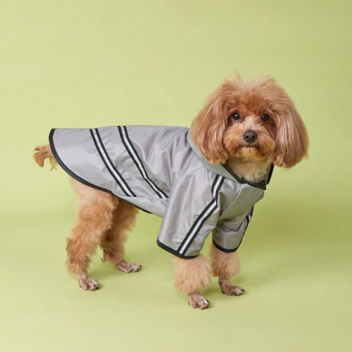 Reflective Waterproof Dog Raincoat with Hood - Digollo at Why Go Less, Lebanon (2)