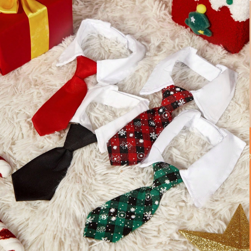 Christmas Pet Tie medium size - Digollo at Why Go Less, Lebanon (5)