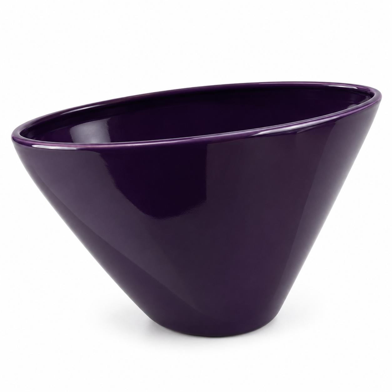 Purple Decorative Bucket Planter | Pre-Loved | Why Go Less