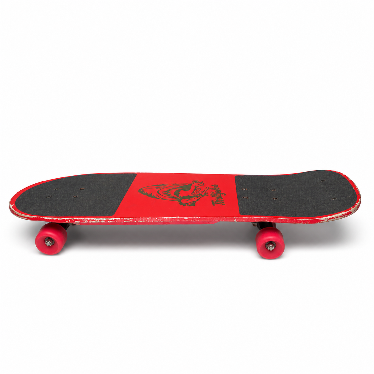 Red Wooden Cruiser Skateboard | Pre-Loved | Why Go Less