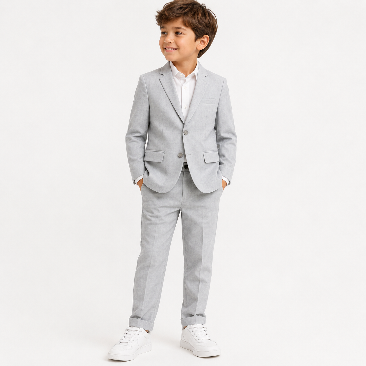 Calvin Klein Kids Light Grey Blazer NWT | Pre-Loved | Why Go Less