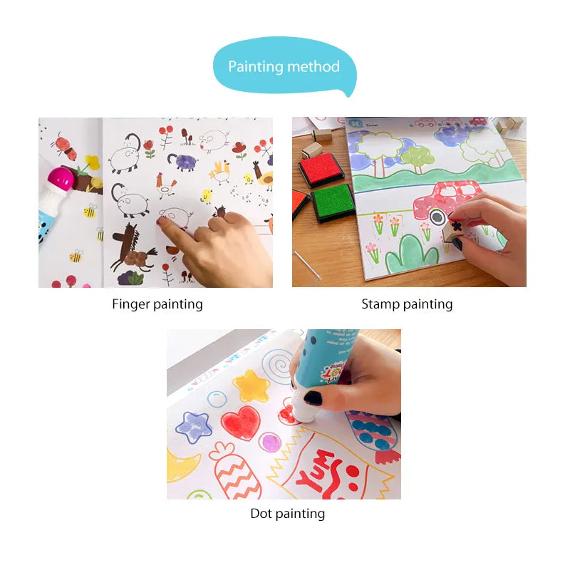 Tookyland My First Dot Art Kit, 4 in 1, 26 Pcs - brand photo, Little Artists