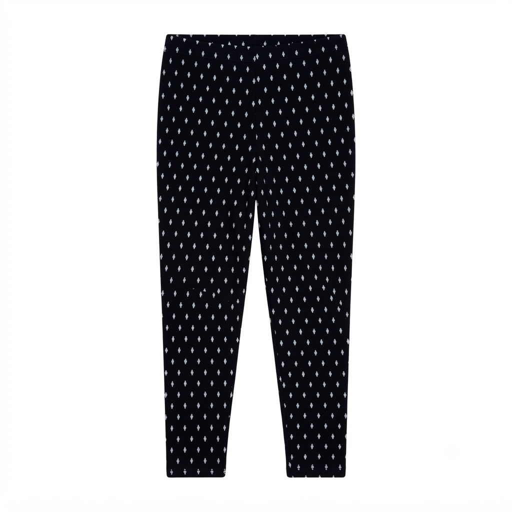 Black and White Polka Dot Capri Harem Pants | Pre-Loved | Why Go Less-1