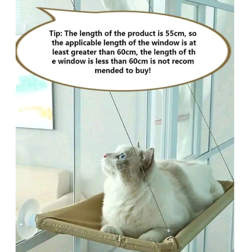 Hanging Window Cat Hammock & Sunny Window Perch Bed - Digollo at Why Go Less, Lebanon (4)