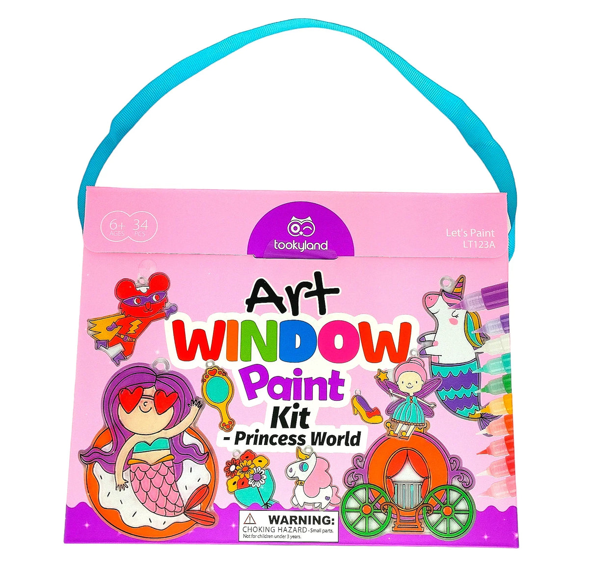 Tookyland Window Art Kit, Princess World - brand photo, Little Artists