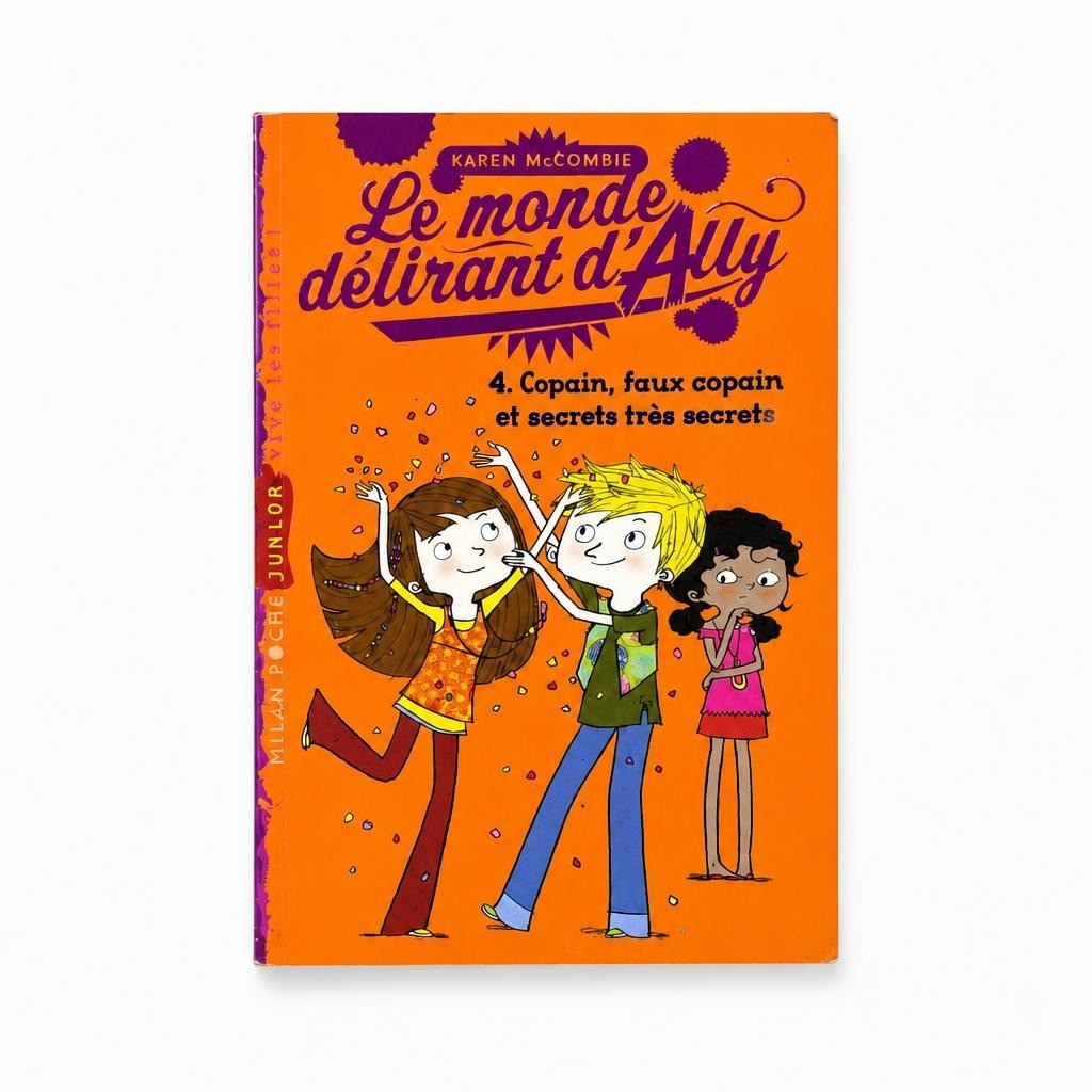 Le Monde Délirant d'Ally #4, Karen McCombie French kids book - second-hand at Why Go Less, Dekwaneh, Lebanon
