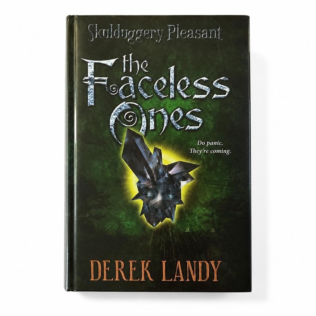Skulduggery Pleasant: The Faceless Ones hardcover Landy - second-hand at Why Go Less, Dekwaneh, Lebanon