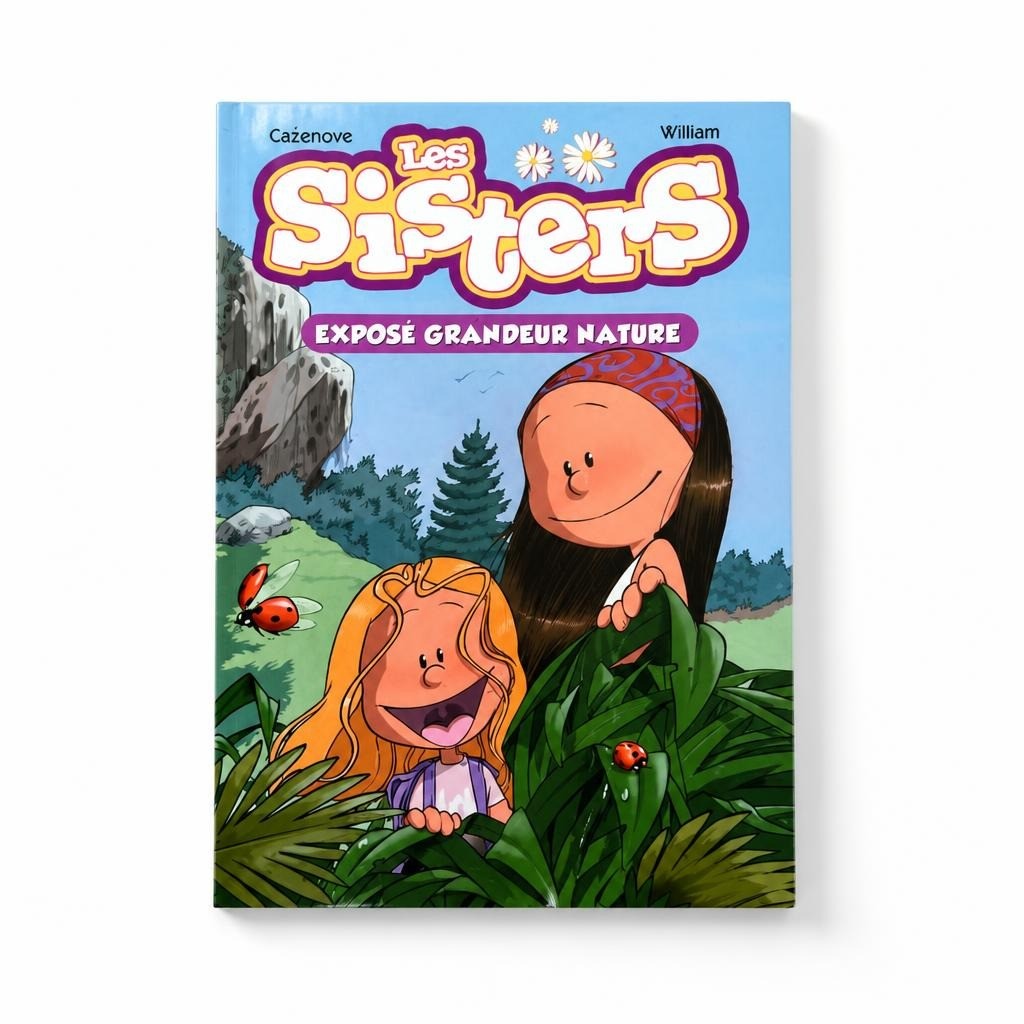 Les Sisters BD #6 Exposé Grandeur Nature comic - second-hand at Why Go Less, Dekwaneh, Lebanon