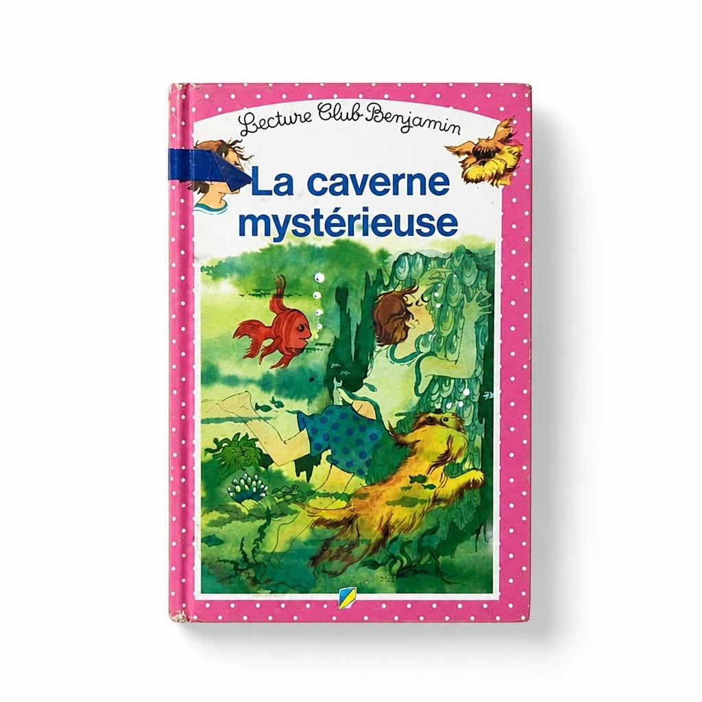 La Caverne Mystérieuse Lecture Club Benjamin French book - second-hand at Why Go Less, Dekwaneh, Lebanon
