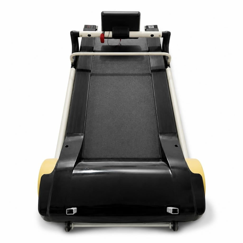 i-Run motorized treadmill, black and yellow - second-hand at Why Go Less, Dekwaneh, Lebanon