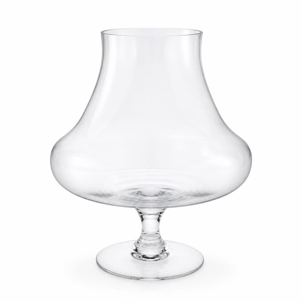 Large clear glass brandy snifter vase, oversized - second-hand at Why Go Less, Dekwaneh, Lebanon
