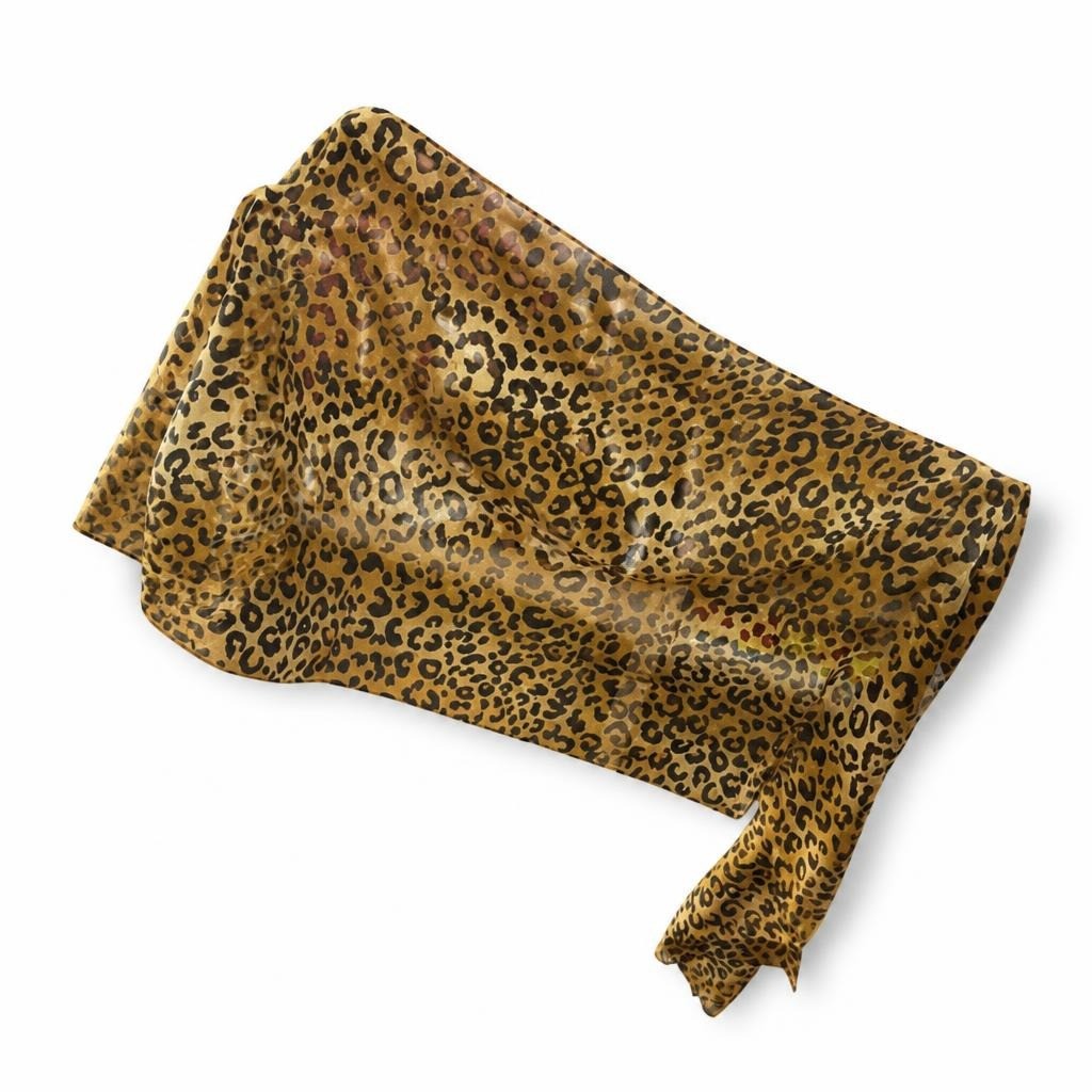 Leopard print faux leather mini skirt - second-hand at Why Go Less, Dekwaneh, Lebanon