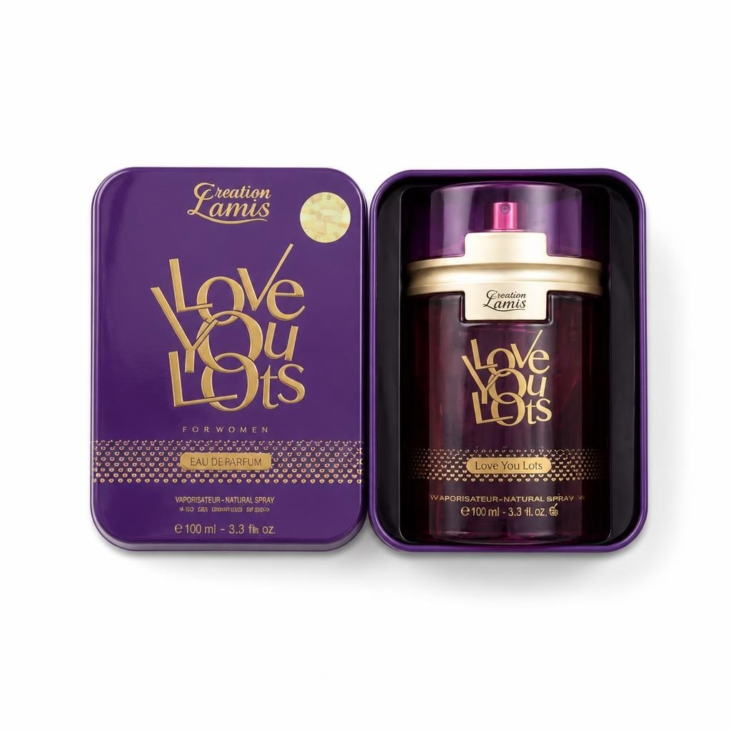 Creation Lamis Love You Lots EDP 100ml, tin box - second-hand at Why Go Less, Dekwaneh, Lebanon