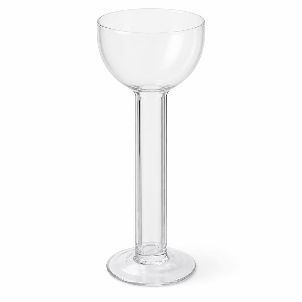 Clear glass pedestal martini/candy bowl, tall stem - second-hand at Why Go Less, Dekwaneh, Lebanon