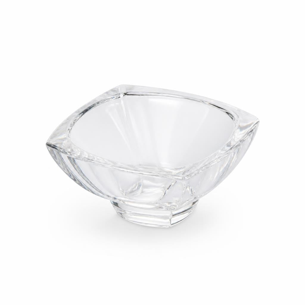 Clear crystal glass sugar bowl with lid - second-hand at Why Go Less, Dekwaneh, Lebanon