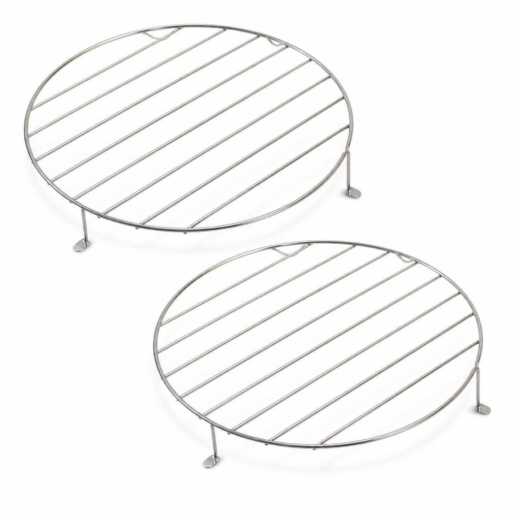 Stainless steel round wire cooling racks x2 - second-hand at Why Go Less, Dekwaneh, Lebanon