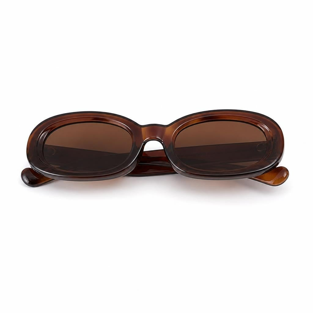 Two tortoiseshell sunglasses, brown frames - white studio shot, second-hand at Why Go Less, Dekwaneh, Lebanon