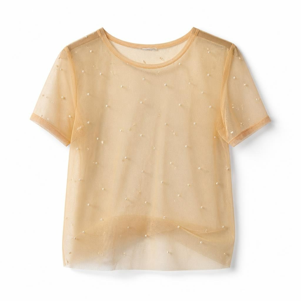White Embellished Sleeveless Top - white studio shot, second-hand at Why Go Less, Dekwaneh, Lebanon
